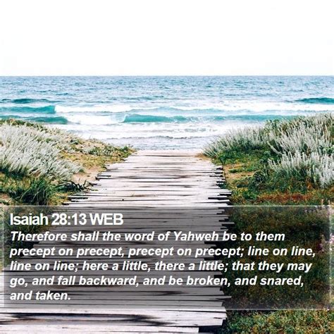 13/28|isaiah 28 13 meaning.